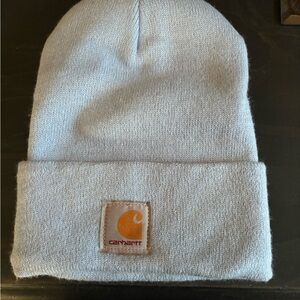 Carhartt Soft Gray Knit Beanie